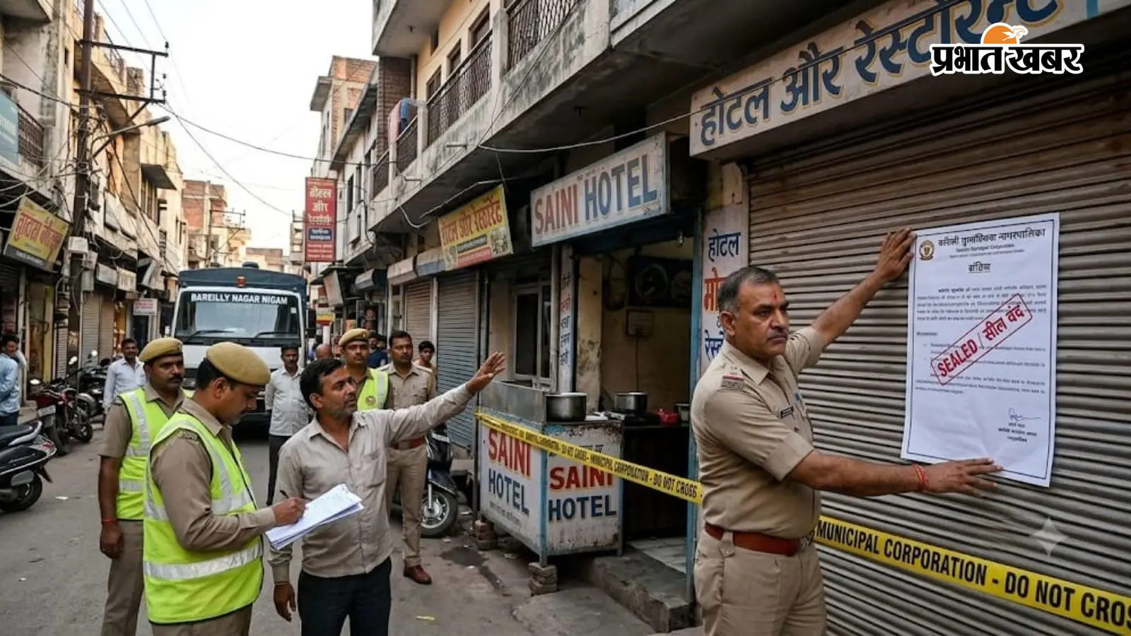 होटल-रेस्टोरेंट सीलिंग अभियान (AI सांकेतिक तस्वीर) होटल-रेस्टोरेंट सीलिंग अभियान (AI सांकेतिक तस्वीर)