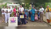 सीआईएसएफ संरक्षिका संगठन ने किया पौधारोपण, पर्यावरण संरक्षण का दिया संदेश