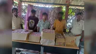 3.36 लाख रुपये के प्रतिबंधित और नकली लॉटरी टिकट बरामद, तीन आरोपी गिरफ्तार