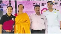 भागलपुर की बहू लेफ्टिनेंट कमांडर प्रियंका गोसाई ने रचा इतिहास,  26 हजार समुद्री मील की विश्व परिक्रमा पूरी