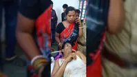 चाकुलिया के कालियाम गांव में जंगली हाथी के हमले में घायल वृद्ध की झाड़ग्राम में इलाज के दौरान मौत