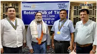 कारगिल विजय दिवस पर कमांडर शशांक शेखर सम्मानित, दो मिनट का रखा गया मौन