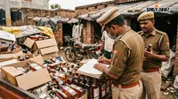 बगहा में पुलिस का बड़ा एक्शन, 522.6 लीटर विदेशी शराब, वाहन और 70 कार्टन सामान जब्त