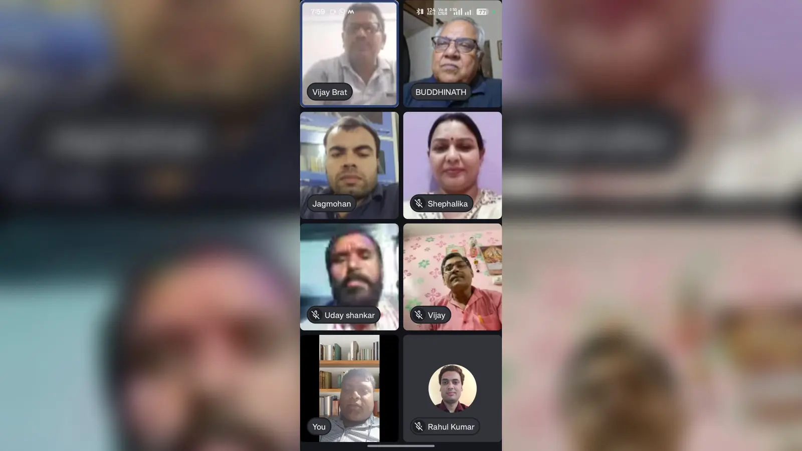 फोटो:गूगल मीट काव्य मंच पर उपस्थित कविगण | Prabhat Khabar Network फोटो:गूगल मीट काव्य मंच पर उपस्थित कविगण | Prabhat Khabar Network