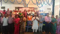 बेगूसराय: गंगा ग्लोबल में शोक सभा: ब्रजेश कुमार फाउंडेशन के प्रथम अध्यक्ष डॉ. मंगलदेव पांडेय को दी गई भावभीनी श्रद्धांजलि