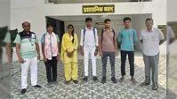 राज्य स्तरीय रेड RUN-2026 के लिए रोहतास टीम पटना रवाना, HIV-AIDS जागरूकता का देंगे संदेश