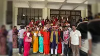 गौ सम्मान आह्वान अभियान के तहत खूंटी में निकली पदयात्रा, राष्ट्रपति के नाम सौंपा ज्ञापन