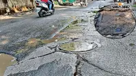 रांची : सीवरेज पाइपलाइन बिछाने के बाद सड़के हुई बदहाल, ऊंचे-नीचे चेंबर बने आफत