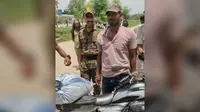 तेल बिगहा में 100 लीटर देसी शराब के साथ युवक गिरफ्तार, मोटरसाइकिल व मोबाइल जब्त