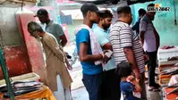 सावन माह शुरुआत होने से पूर्व मांस-मछली की दुकान पर सुबह से ही नॉनवेज प्रेमियों की उमड़ी भीड़