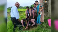 'एक पेड़ मां के नाम' अभियान : शंभुगंज के स्कूल में छात्रों ने लगाये पौधे, प्रकृति संरक्षण का लिया संकल्प