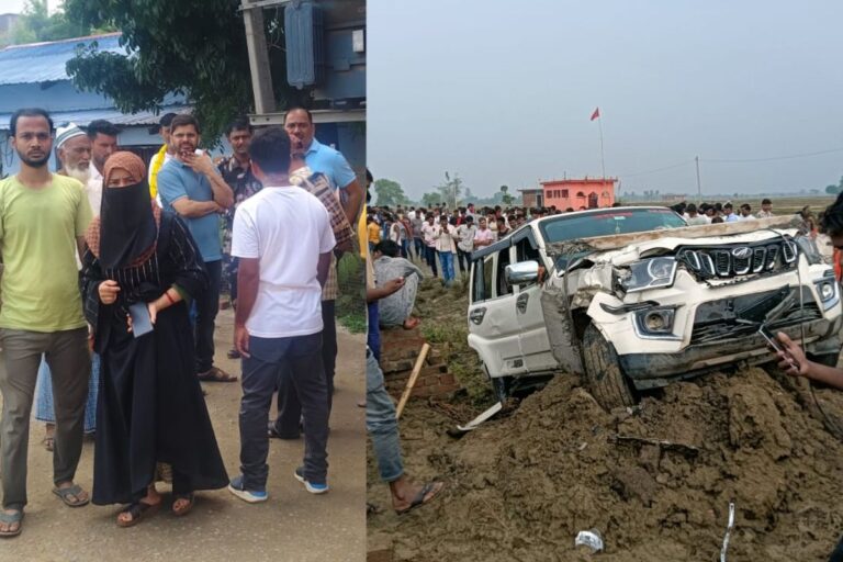 औरंगाबाद में कोचिंग से लौट रही दो छात्राओं को स्कॉर्पियो ने रौंदा, दोनों की मौत; सड़क जाम कर ग्रामीणों का प्रदर्शन