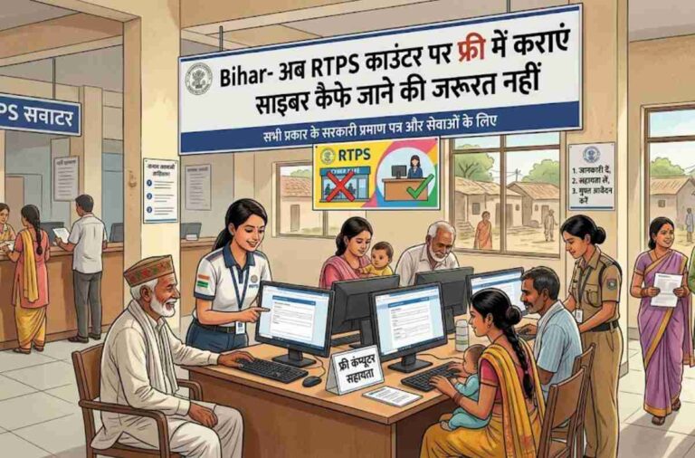 जमाबंदी में गलती है? अब RTPS काउंटर पर फ्री में कराएं आवेदन, साइबर कैफे जाने की जरूरत नहीं