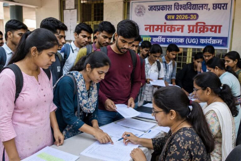 जयप्रकाश विश्वविद्यालय की पहली मेधा सूची में चयनित छात्रों को बड़ी राहत, अब 6 जुलाई तक होगा स्नातक में नामांकन