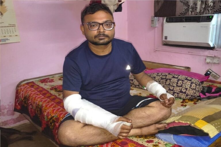नए एसएसपी के आते ही अपराधियों ने दी चुनौती, जमशेदपुर में युवक पर चापड़ से जानलेवा हमला