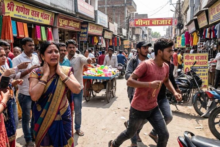 Motihari Chain Snatching: मीना बाजार में दिनदहाड़े झपटमारी, महिला के गले से सोने की चेन लेकर भागे बदमाश