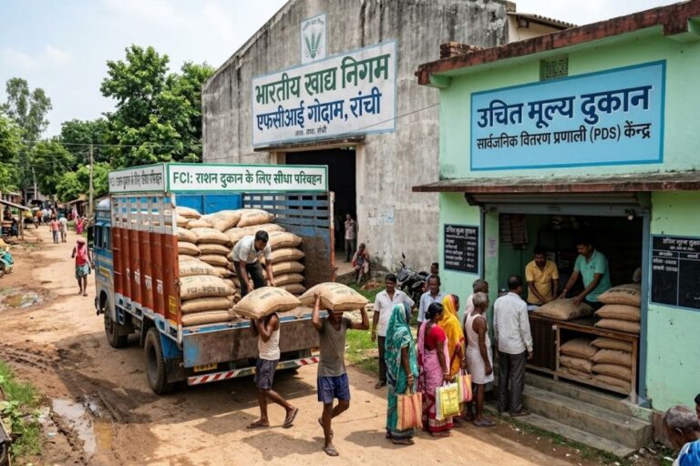 एफसीआई गोदाम से सीधे पीडीएस दुकानों तक पहुंचेगा अनाज, अगस्त से लागू होगी व्यवस्था
