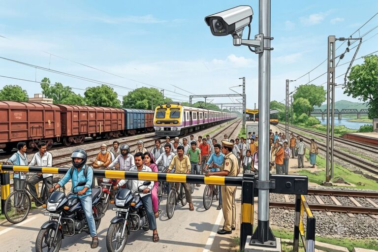 रेलवे फाटक पर अब नहीं चलेगी लापरवाही, समस्तीपुर मंडल के 152 लेवल क्रॉसिंग पर लगेंगे CCTV