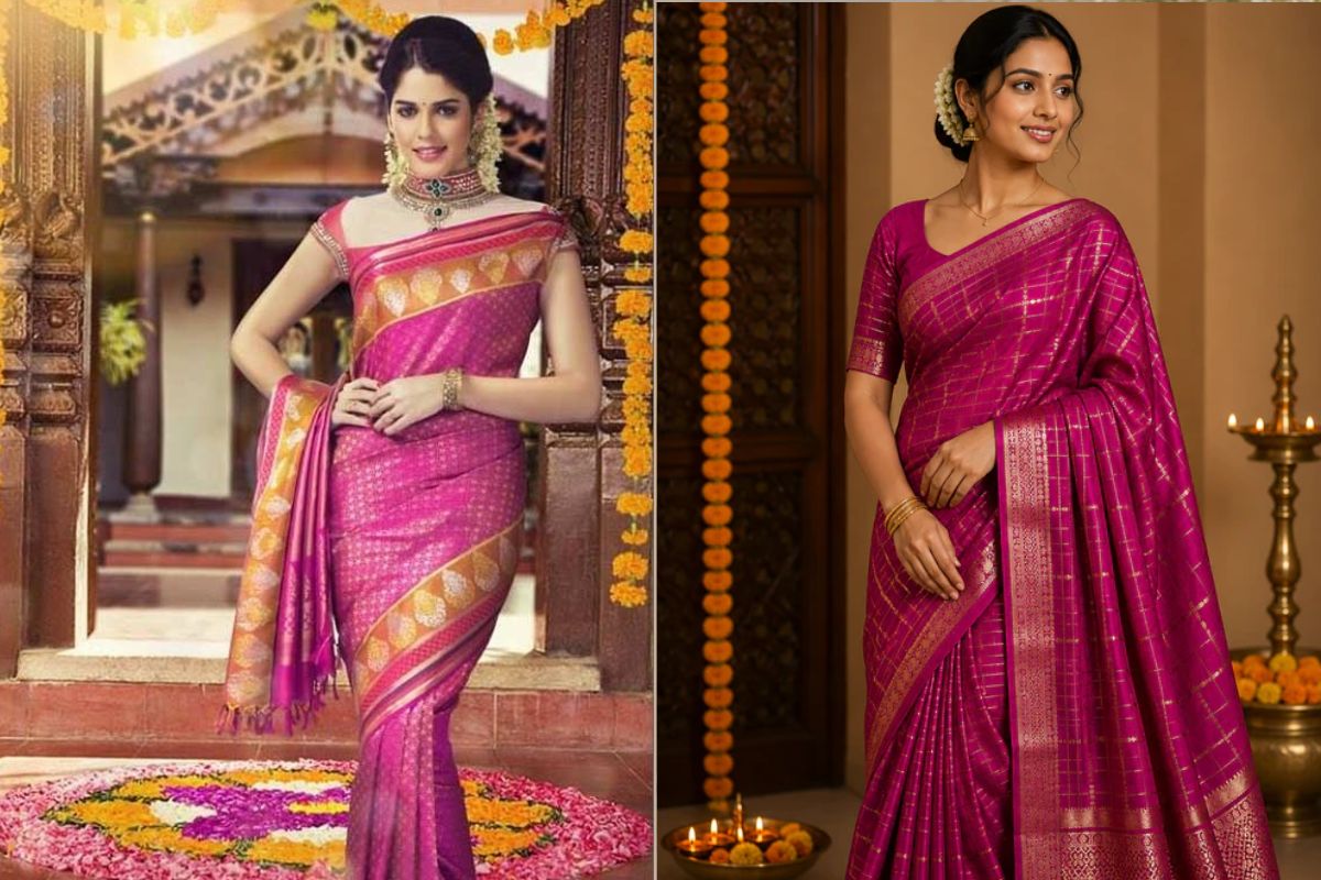 सिल्क साड़ी खरीदते समय न करें ये गलती, पहले समझें ये 6 सिल्क की पहचान 4 Silk Saree Guide 2