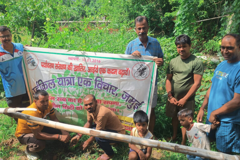 साप्ताहिक साइकिल यात्रा से पर्यावरण और फिटनेस का संदेश, 2016 से हर रविवार चल रहा जनजागरूकता अभियान