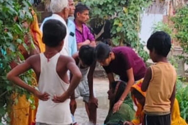 वैशाली में खेत में काम के दौरान करंट की चपेट में आई महिला, पंखे की तार से हादसे की आशंका
