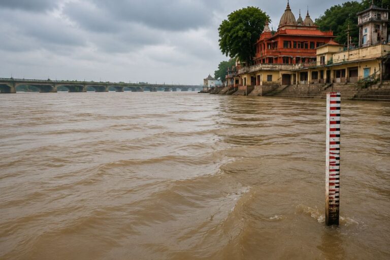 सावधान! गंगा-कोसी के जलस्तर में लगातार हो रही बढ़ोतरी, चोरहर में तटबंध के करीब पहुंचा पानी