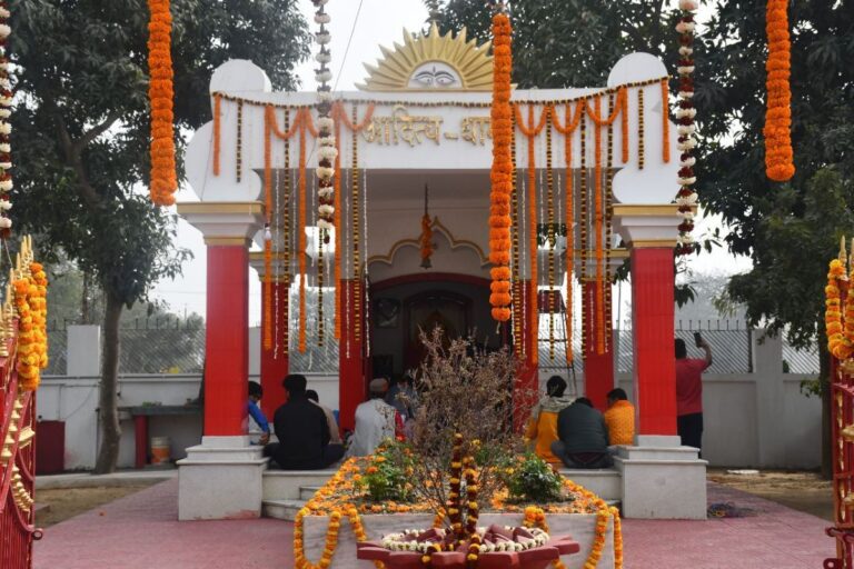 मरंगा के बियाडा परिसर में सजता है भगवान सूर्य का भव्य दरबार