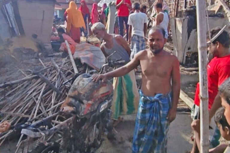 जलालगढ़ में आगलगी का तांडव: आशियाना खो चुके मजदूर का ₹5 लाख का नुकसान