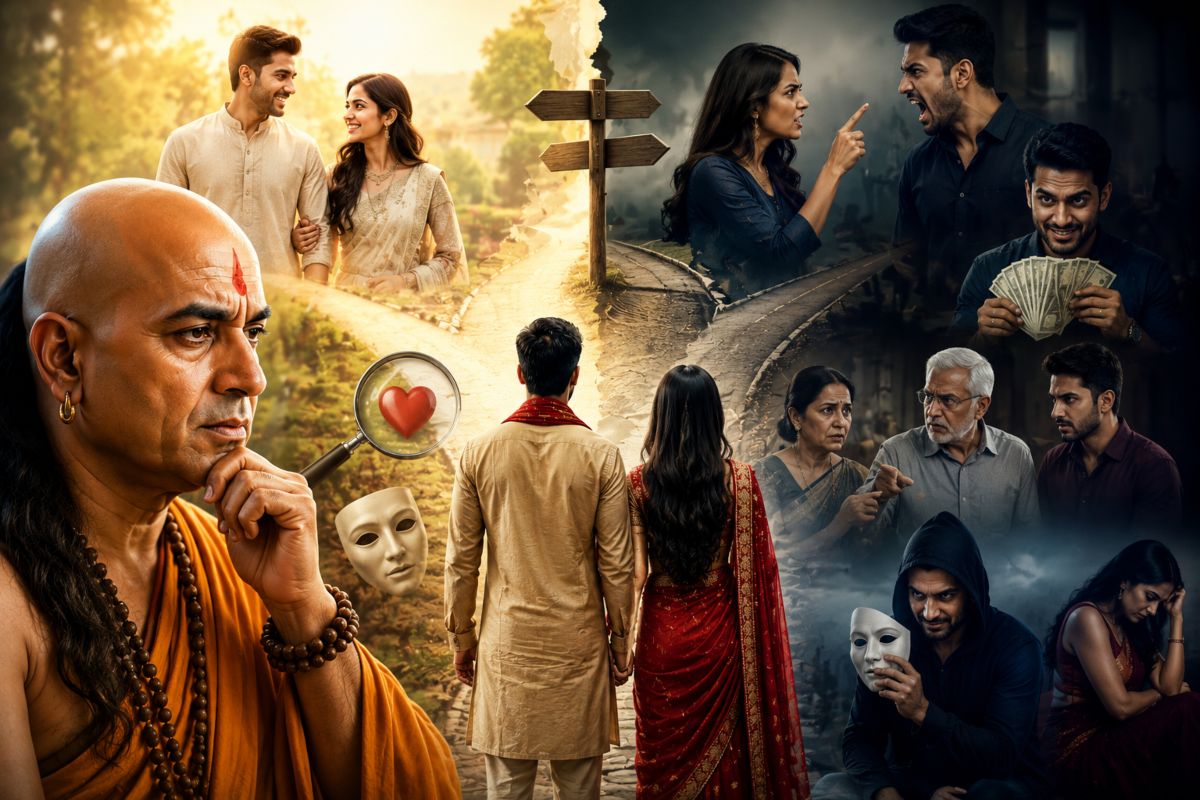 जिंदगीभर रोता है इन 5 तरह के लोगों से शादी करने वाला, भूलकर भी न बनाएं इन्हें अपना जीवनसाथी 1 Chanakya Niti On Marriage