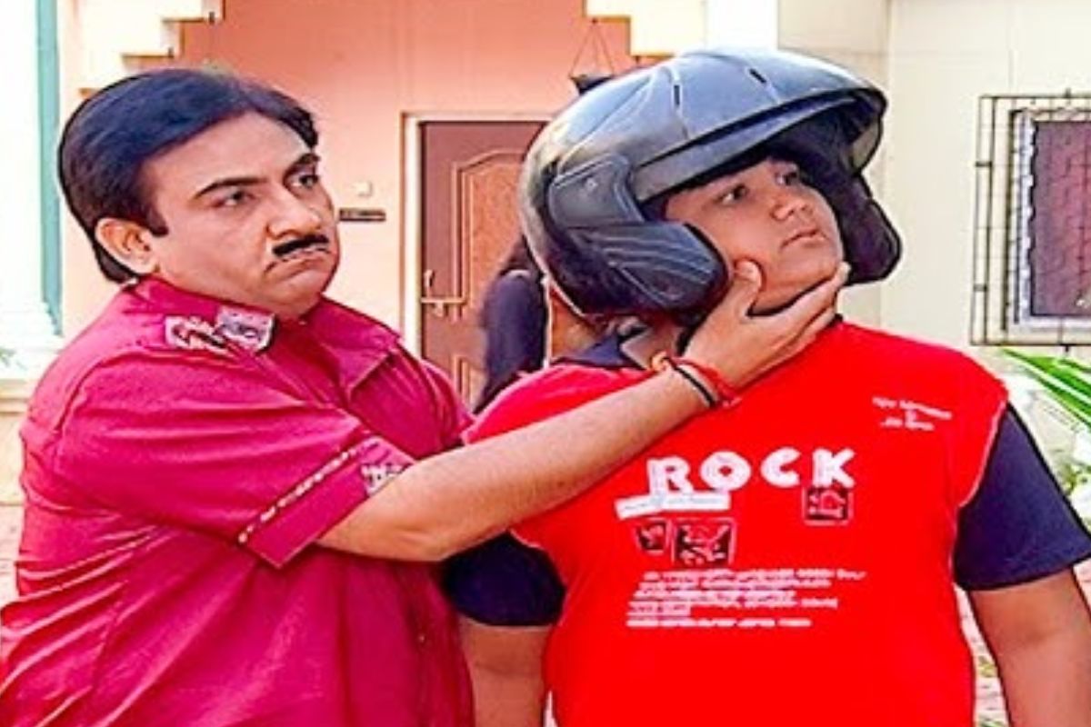 Dilip Joshi And Kush Shah In Tmkoc