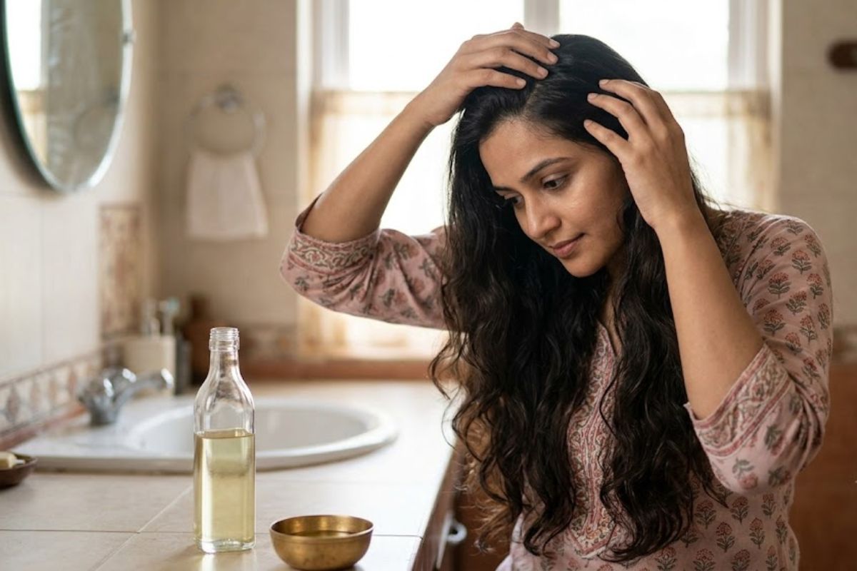 तेल लगाते समय न करें ये 5 गलतियां, वरना तेजी से बढ़ सकता है हेयर फॉल 1 Hair Oil