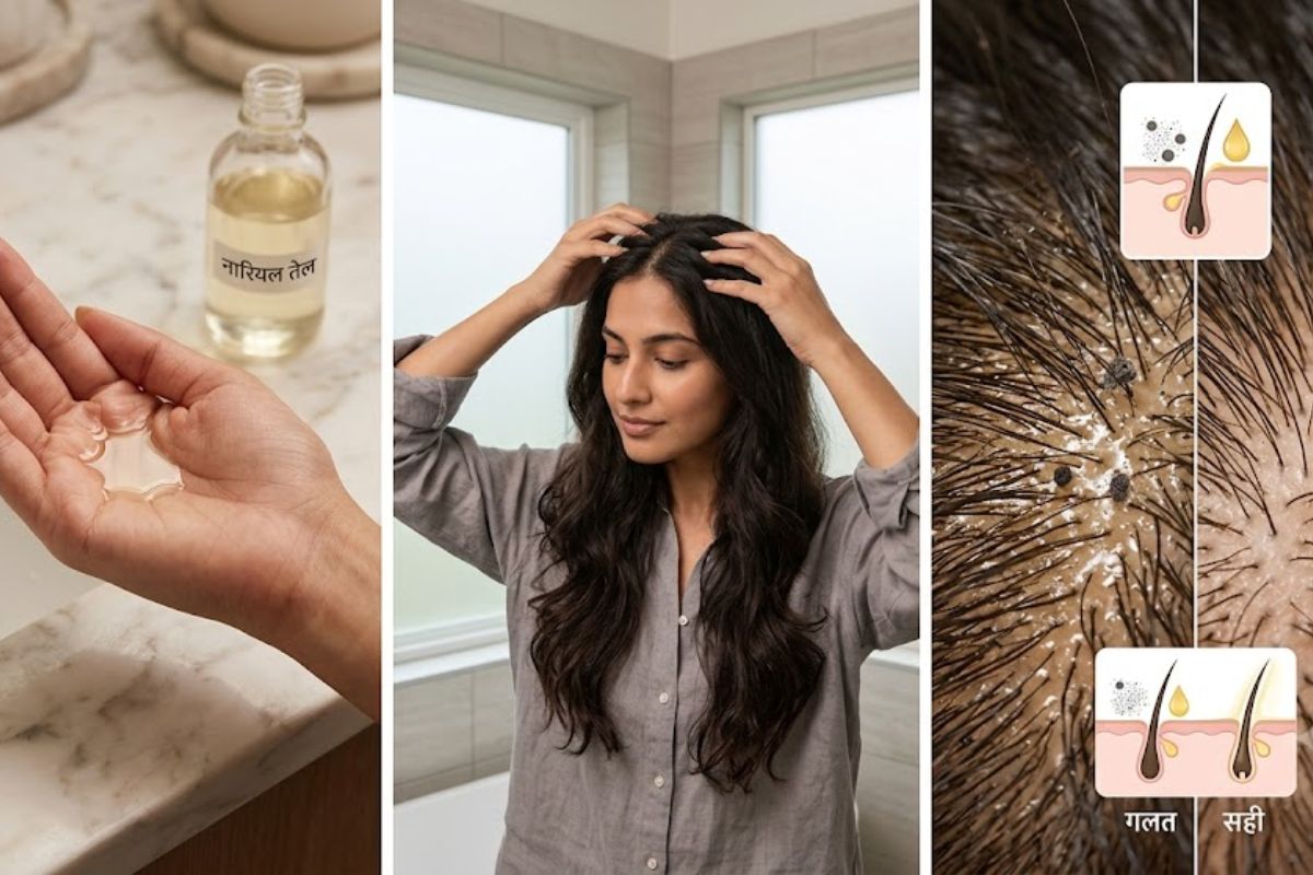 तेल लगाते समय न करें ये 5 गलतियां, वरना तेजी से बढ़ सकता है हेयर फॉल 3 Hair Oil 1