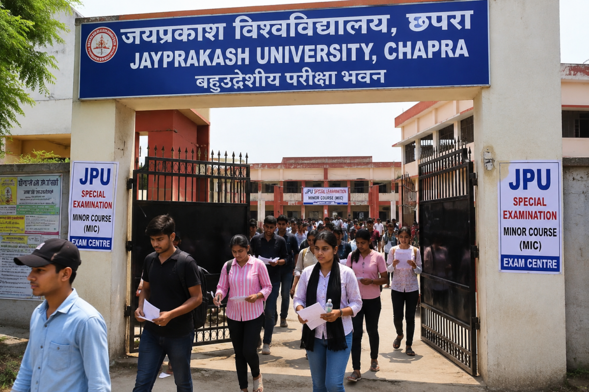 जयप्रकाश विश्वविद्यालय में आज होगी माइनर कोर्स की विशेष परीक्षा, अप्रैल में छूटे छात्रों को मिला दूसरा मौका 2 Image