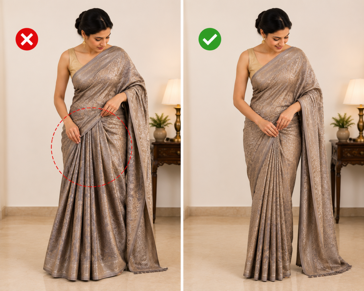 साड़ी पहनने का असली सीक्रेट जान लें, हर बार लोग कहेंगे, वाह! वाह! 2 Image 71