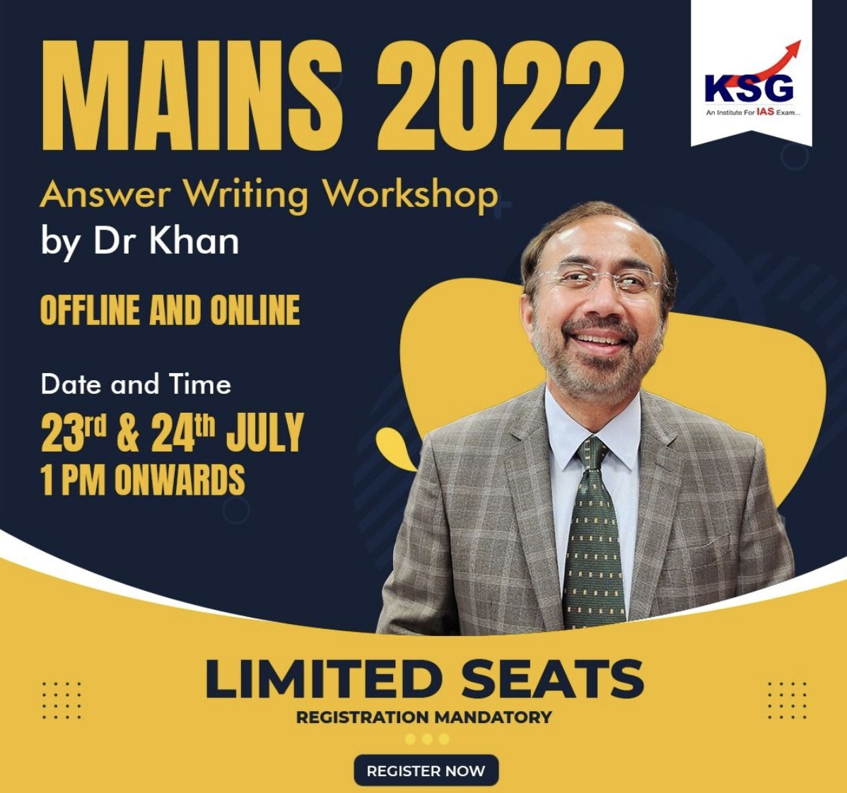 Upsc : 'Tina Dabi जहां भी होती, उसी समर्पण के साथ मेहनत करती'- Ar Khan Sir का एक्सक्लूसिव इंटरव्यू 12 Khan Sir Ksg