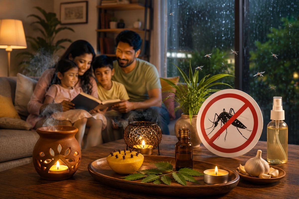 बारिश में मच्छरों ने कर रखा है जीना मुश्किल? घर पर मौजूद ये 3 सस्ती चीजें बिना धुएं के कर देंगी कमाल 1 Mosquito Repelling Tips