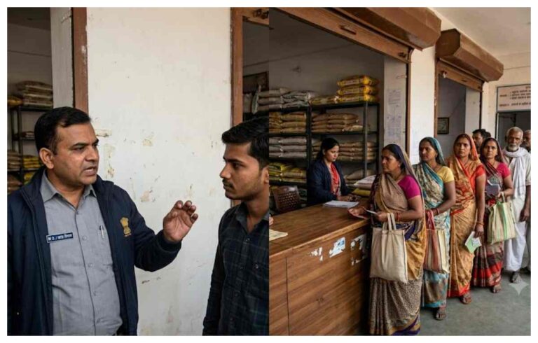 पूर्वी चंपारण में राशन घोटाले पर एक्शन, जांच के बाद दो डीलरों का लाइसेंस सस्पेंड