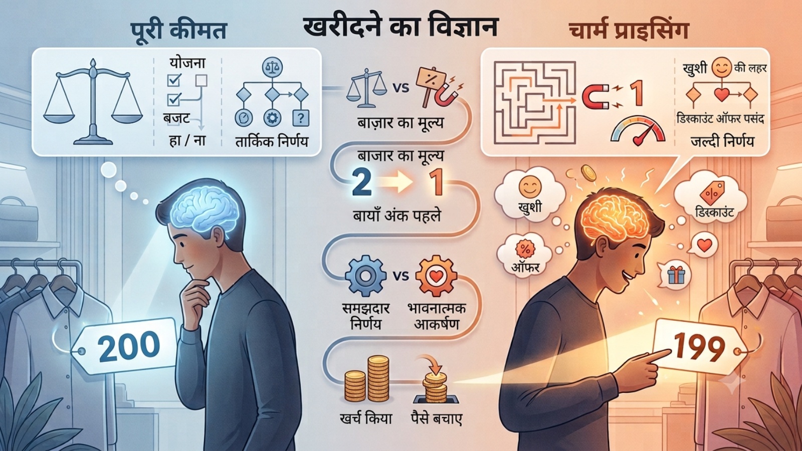 shopping psychology and charm pricing