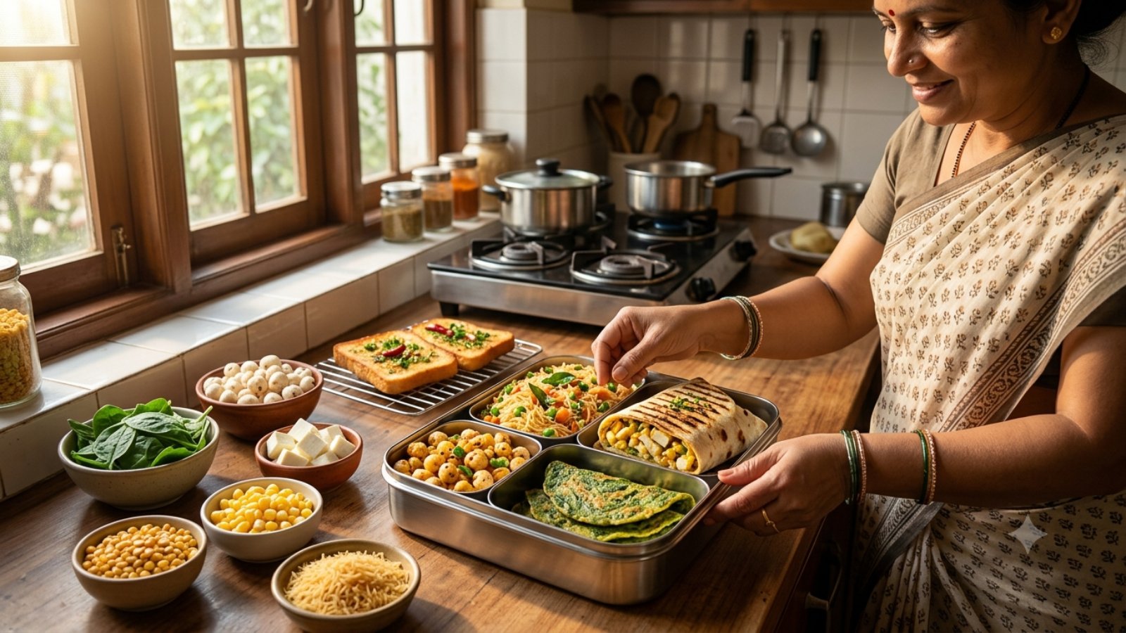quick tiffin recipes