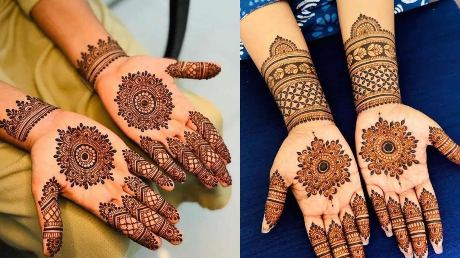 मंडला मेहंदी डिजाइन, फोटो क्रेडिट- सोशल मीडिया