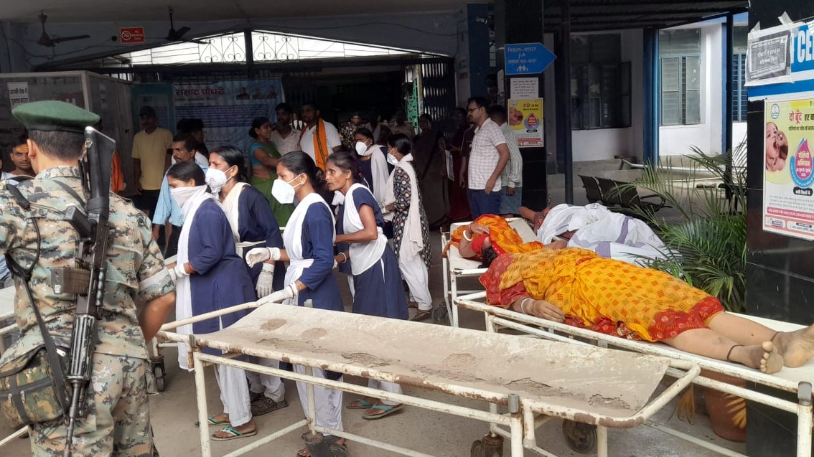 अशोकधाम हादसा: 7 की मौत, भगदड़ में गई जान