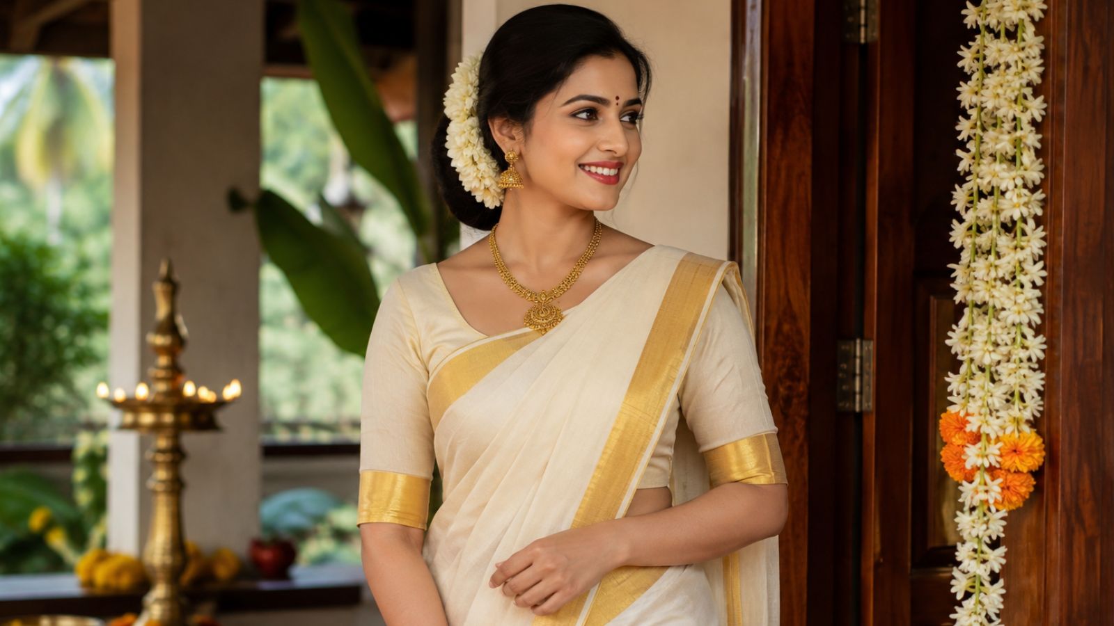 कसावु साड़ी , PC - AI