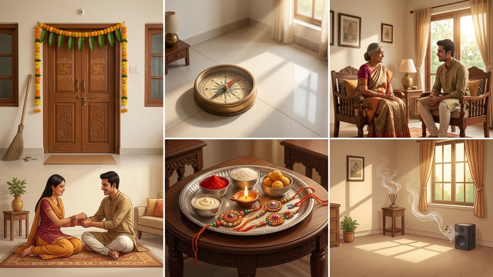 things to do before tying rakhi