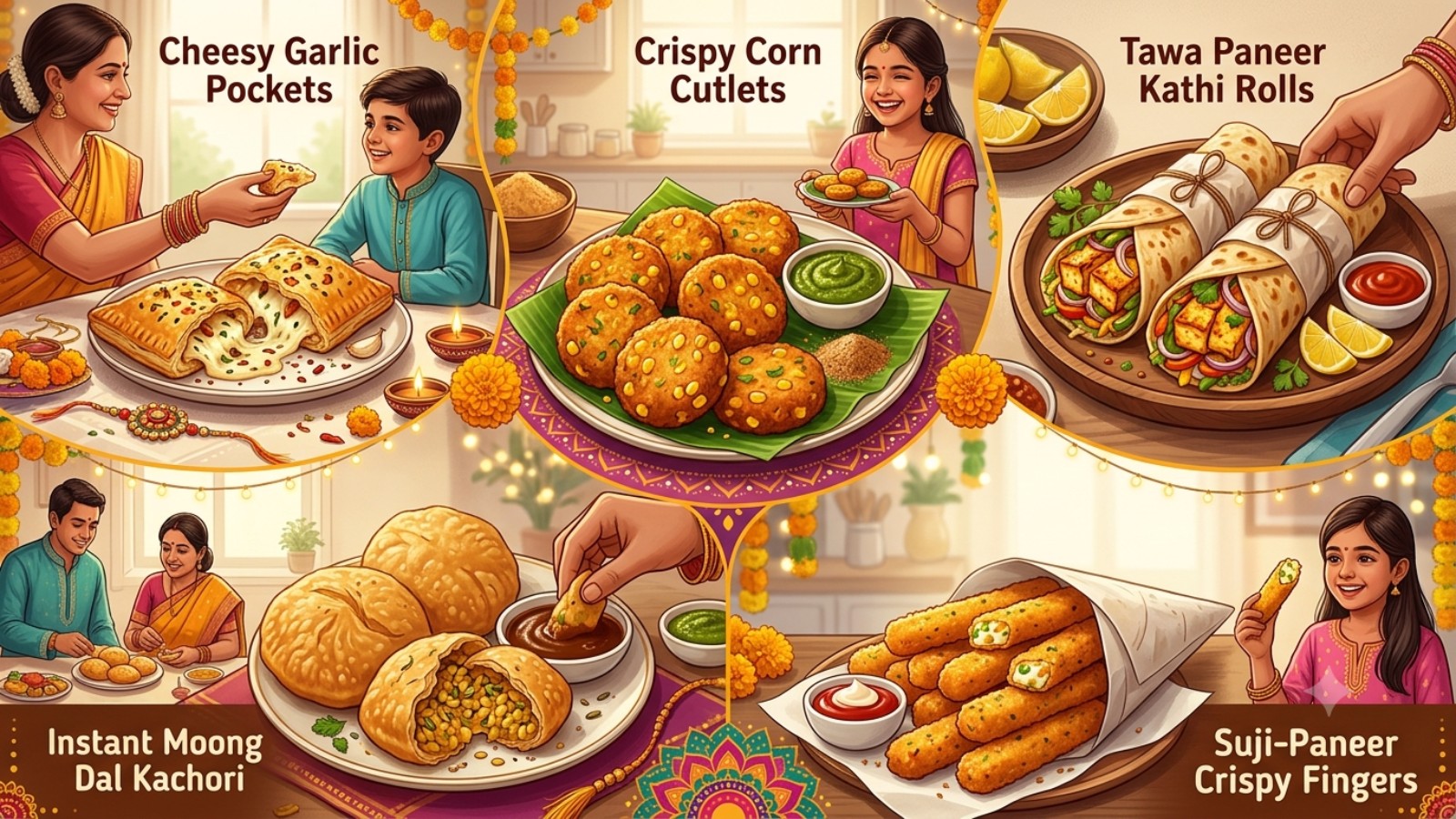 raksha bandhan breakfast ideas