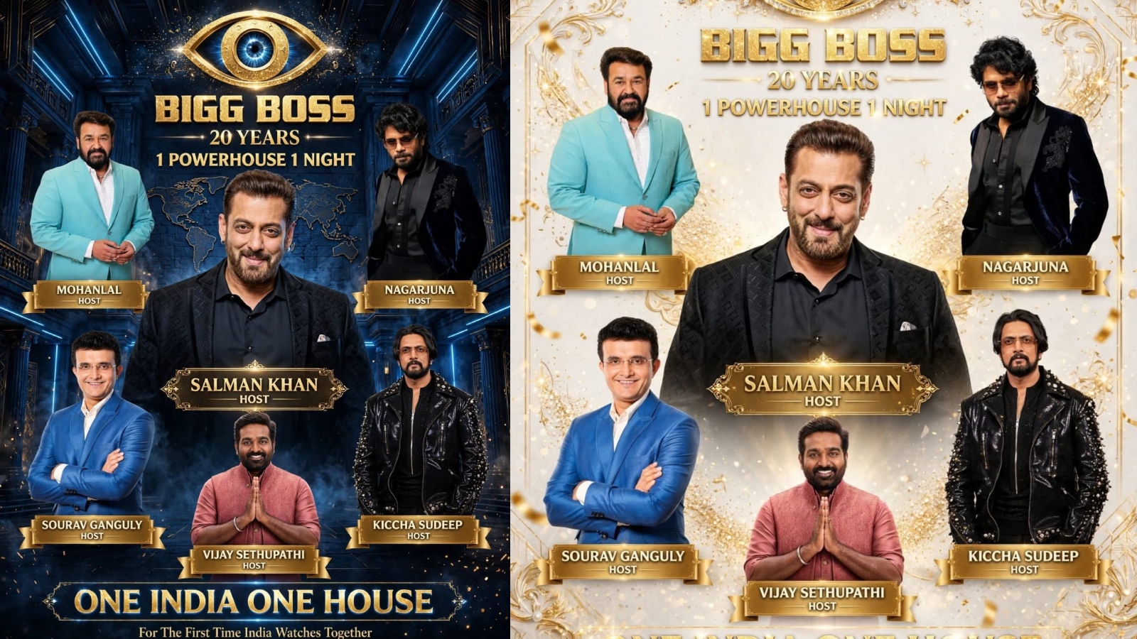 Bigg Boss History: रियलिटी टीवी के इतिहास में पहली बार, एक ही रात 6 भाषाओं में लॉन्च होगा ‘बिग बॉस’, स्क्रीन पर साथ दिखेंगे 6 दिग्गज होस्ट्स Bigg Boss History: रियलिटी टीवी के इतिहास में पहली बार, एक ही रात 6 भाषाओं में लॉन्च होगा ‘बिग बॉस’, स्क्रीन पर साथ दिखेंगे 6 दिग्गज होस्ट्स