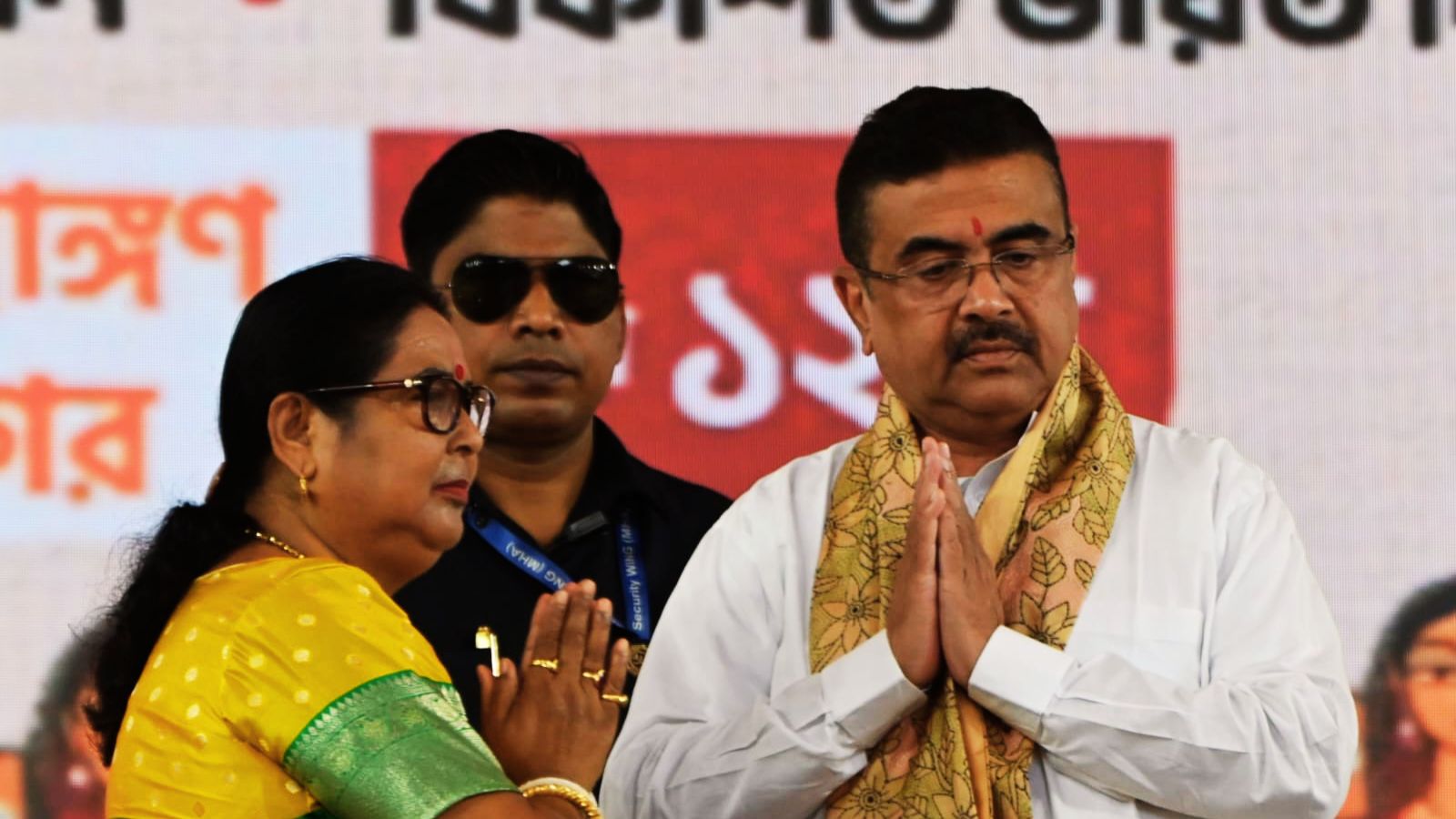 अन्नपूर्णा दिवस पर आयोजित कार्यक्रम में पश्चिम बंगाल के मुख्यमंत्री शुभेंदु अधिकारी.