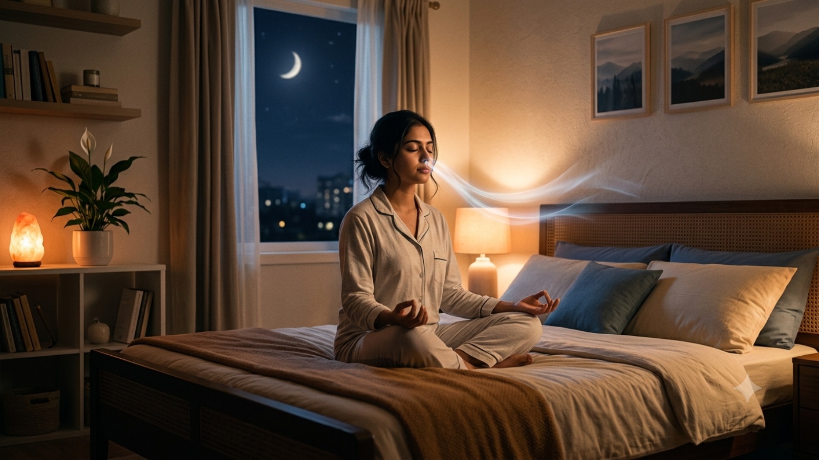 practice deep breathing and meditation