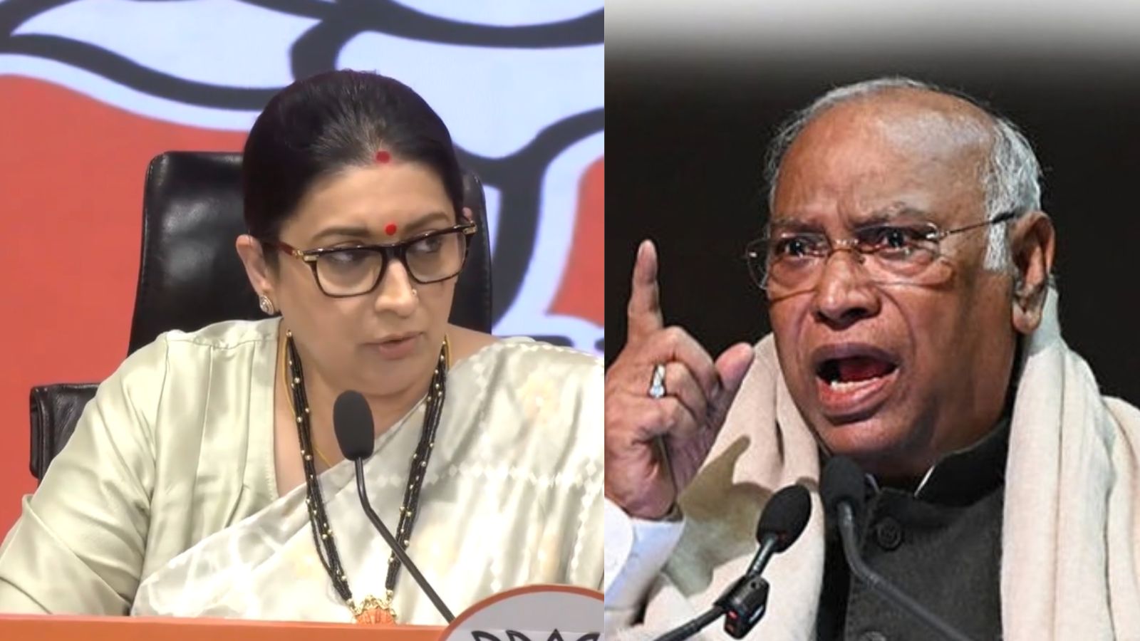 स्मृति ईरानी का कांग्रेस से सवाल-क्या हिमाचल, पंजाब और कर्नाटक में EC को क्लीन चिट दे रहे हैं ?