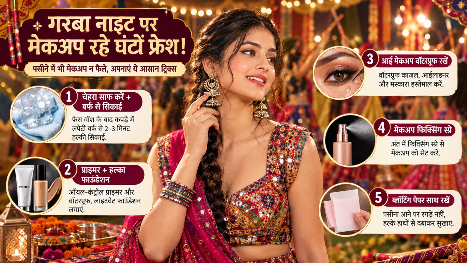 Navratri Makeup Guide