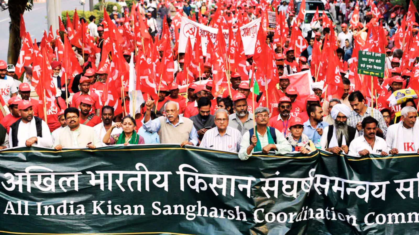 किसान मुक्ति मार्च.